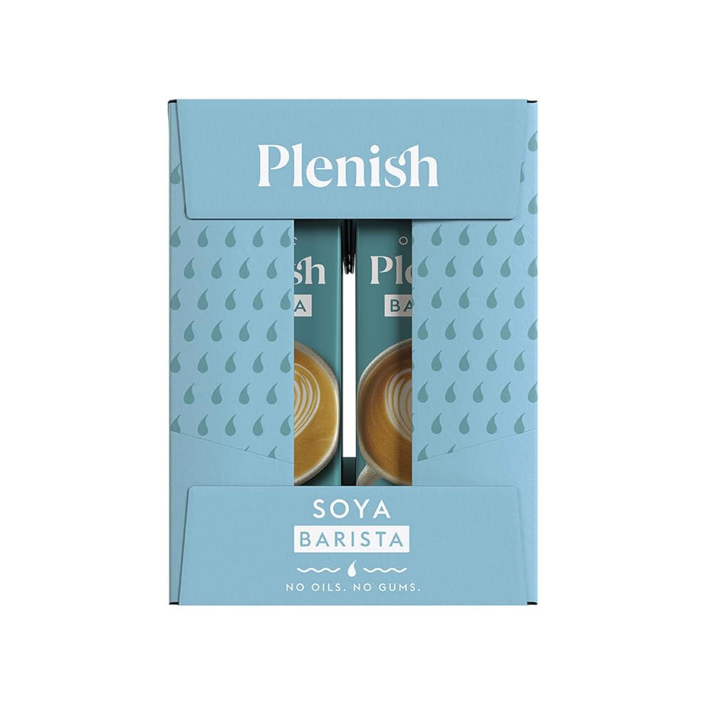 Plenish Barista Organic Soya Drink Long Life, 1L (Pack Of 6)