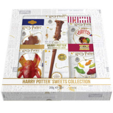 Harry Potter Sweets Collection - 209g - Chocolate Frog - Chocolate Wand - Jelly Slugs - Gummy Creature - Bertie Botts Beans