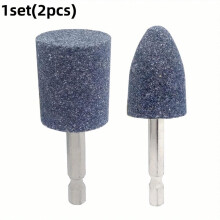 2pcs Metal Grinding Stone Set Rotating Tool Grinding Stone Wheel Head Suitable for Polishing Metal Wood Molds And Other Materials As Well As Repairing