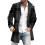 Κομψό άνδρες παλτό Streetwear παλτό Overcoat πέτο ζεστή τσέπες Trench παλτό μαλακό 1