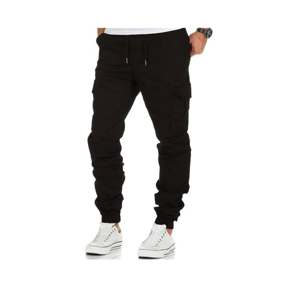 Men's Cargo Pants Mens Casual Pockets Military Large Size Tactical Pants Men Army ankle Banded Pants Trousers Homme