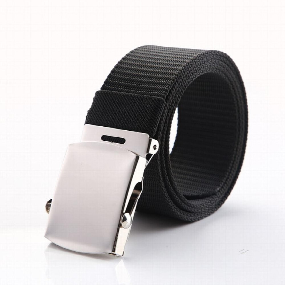 Men s Automatic Buckle Tape Belt Canvas Tactical Belt Military Style Quick Release Buckle Belt