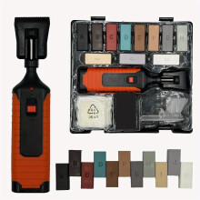 11pcs Tile Repair Kit Quick Dry Wax Step To Filling Crank By Melting Tool Hard Wax Avoids Re scratching Suitable For Tile Stone Porcelain