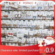 1 kpl 0.9$ Yllätyslahjapakkaus Korut Kaulakoru Rannekoru Korvakorut Avainketju Flash Sale!