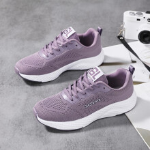 Womens Letter Graphic Comfortable Mesh Athletic Sneakers Non slip Lightweight Running Shoes Womens Footwear