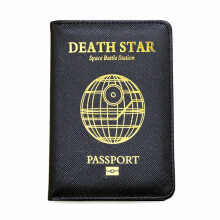 Planet Death Star Paspoort Cover ruimtestation