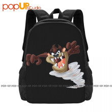 Il Diavolo della Tasmania Taz Cartoon Movie Animal Backpack Zaino di grande capacità stile sportivo Borsa scuola sport