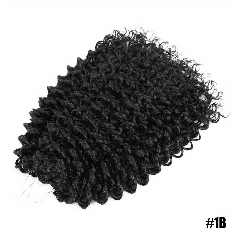 Ombre Blonde Afro Curly Crochet Hair Extensions Synthetic Crochet Braids Curly Braiding Hair Extensions For Women Girls 35 56 45 72 55 88 Cm