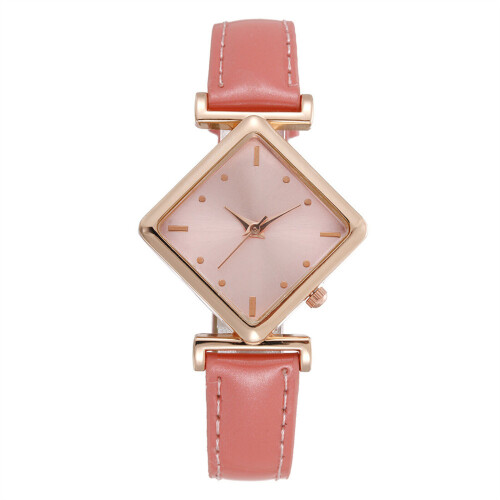 Women Small Watches Casual Leather Analog