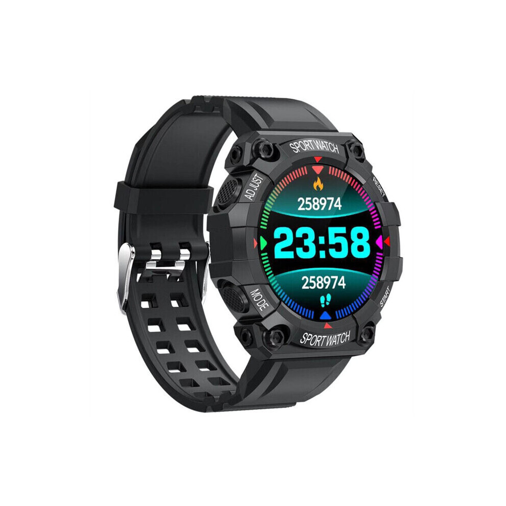 FD68 Smart Watch Outdoor Sports Digital Wirstwatch Heart Rate Blood Pressure Monitor Step Counter Fitness Tracker for Men Women