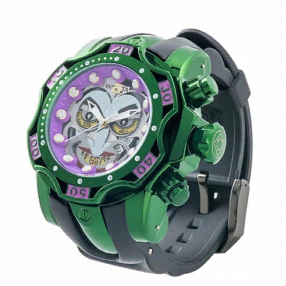 Mens Watch Green Clown Series Watch Outlet Invicto Reloj De Hombre For Multicoloured