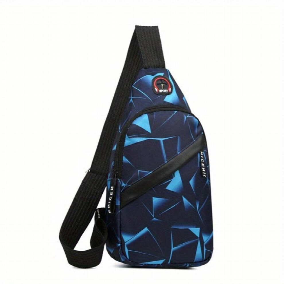 Stylish Chest Bag For Travel Casual Crossbody Bag Lightweight Sports Bag For Outdoor