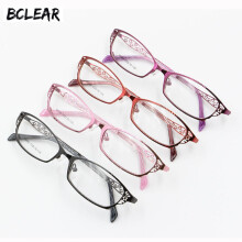 Hoogwaardige vrouwen brilmontuur metalen legering brilmontuur half frame brilmontuur vrouwelijke optische bril S99002