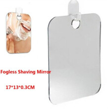 Miroir de douche portable en acrylique anti-brouillard Aspirateur puissant Miroir de maquillage de voyage portatif Miroir de bain à main haute