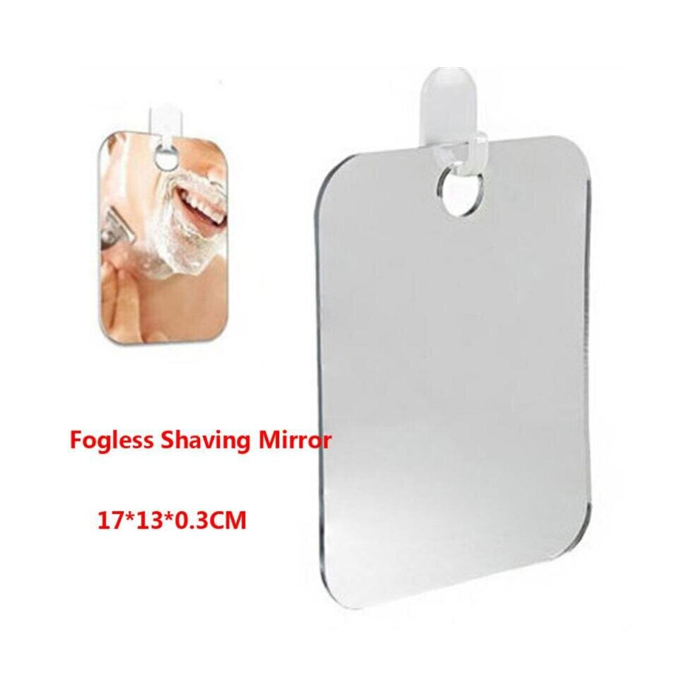 Tragbarer Acryl-Anti-Beschlag-Duschspiegel Leistungsstarker Sauger Anti-Beschlag Tragbarer Reise-Make-Up-Spiegel Hand Held High Bathr-image