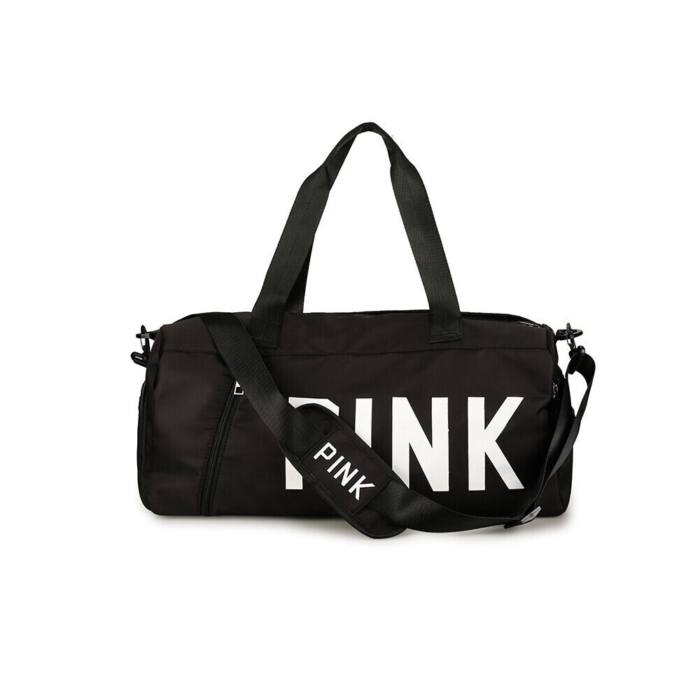 PINK Large Men Women Travel Duffle Bag Gym Overnight Weekend Sports Bag