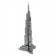Burj Khalifa Tower 3D Metal Puzzle sarjat DIY Laser Cut palapelit palapeli palapeli lelu lapsille