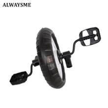 1PCS Roda dianteira de substituição com pedal para triciclo de crianças, carrinho de bebé