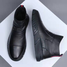 Casual Leder Stiefel Leder Herrenschuhe Herrenschuhe Winterstiefel Herrenstiefel Winter Herrenschuhe