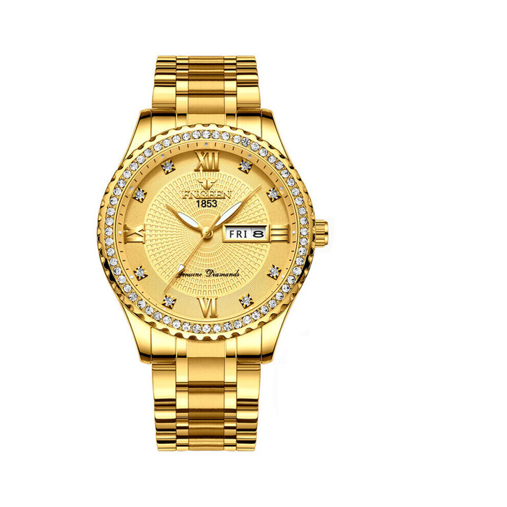 Analog watch Business Large Dial Men's Watch Quartz Calendar Sports Waterproof men watches Box Relogio Masculino
