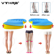 O/X gamba solette ortopediche correzione scarpe inserti per l'allineamento del piede Knock ginocchio dolore Bow Valgus Varus piedi cura Cuscini