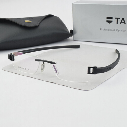 Frameless glasses frame men TAG eyeglasses frames men Myopia computer optical glasses frame Ultralight movement spectacles