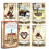 Vintage Lenormand τράπουλα ταρώ ένα μαντείο της τύχης μαντεία και επιτραπέζια παιχνίδια 1
