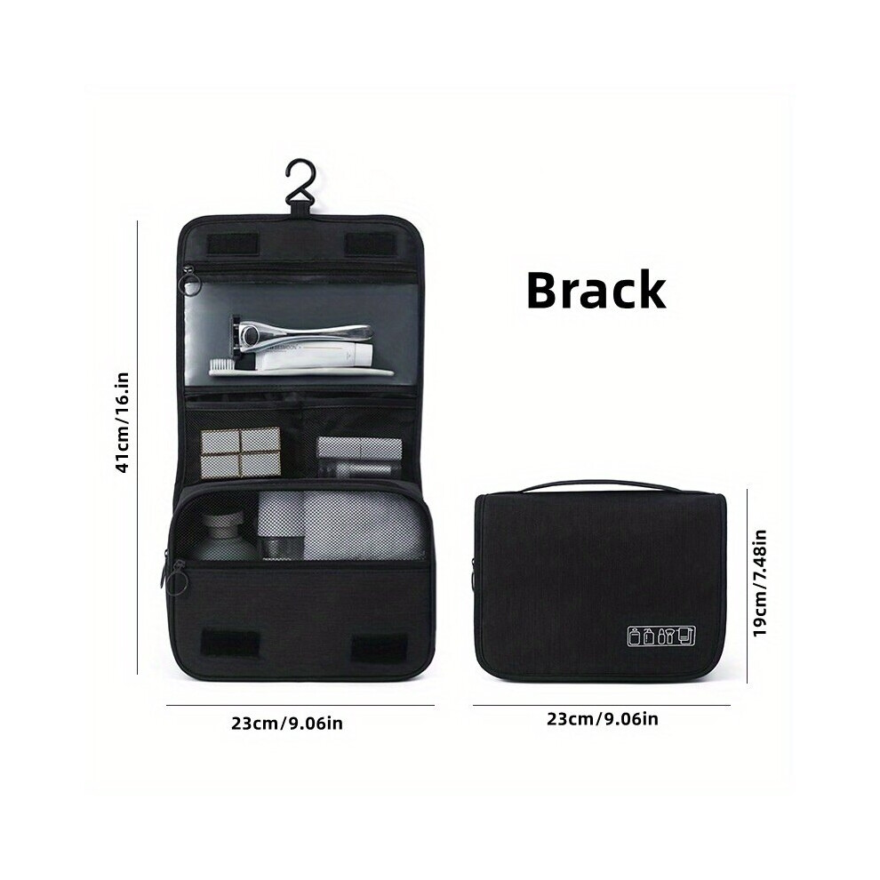 Portable Hanging Travel Toiletry Bag Large Capacity Pocket Makeup Cosmetic Bag For Men And Women Travel Organizer For Accessories Full Sized Toiletrie-image-OPC-PCNVPCY-NEW