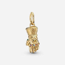 Infinity Gauntlet Dangle Charm pre dámsky náramok DIY doplnky Vianočné šperky Darček