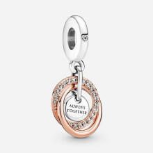 Rodina vždy obklopená Dangle Charm pre dámsky náramok DIY doplnky Vianočné šperky Darček