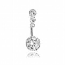 Single Sell Style Dangling Bauchnabel Ringe Titan Bauchnabel Piercing Frau Körperschmuck Piercing Oreja Pircing Schmuck