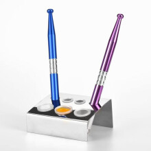 1 2st Tattoo inktpotten Inktcup houder 7 gaten Pigment Cup Cap Stand Tattoo inkt houder voor tatoeage wenkbrauw Tattoo inktcup houder Pigment Cup Stan