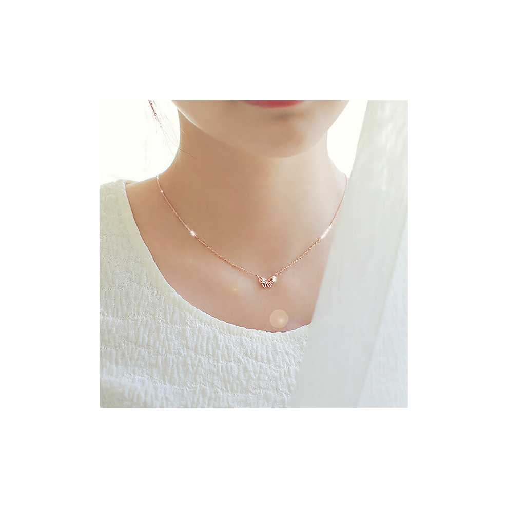 925 Sterling Silver butterfly Necklaces & Pendants For Women High Sterling-silver-jewelry