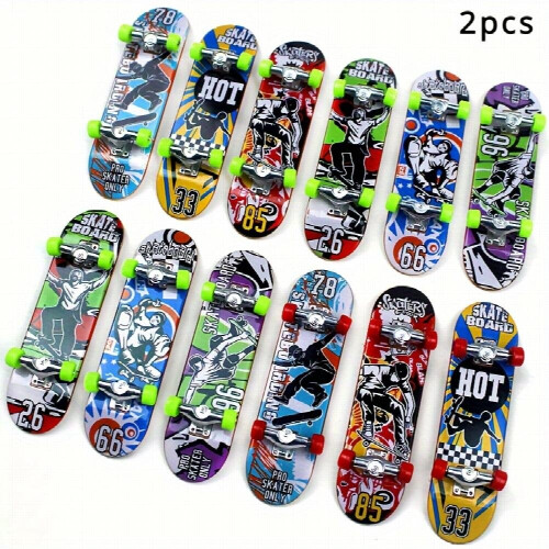 Κράμα Finger Skateboard Desktop Fingertip Skateboard Μικρό παιχνίδι