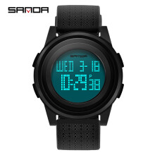 337 Ultra-Thin Waterproof LED Digital Women's Sports Watch - Swim, Dive Ready, Lightweight & Elegant