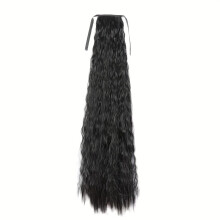 Coleta Con Lazo Enrollada Alrededor De 86 Extensiones Largas De Pelo Rizado Ondulado Extensiones De Pelo Sintético De Aspecto Natural Para Uso Diario