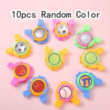10 20 30pcs Launcher Random Ejection Rotating Flying Disc Outdoor Boys Football Launching Flying Disc Launcher Ejection Rotating Outdoor Boys Girls To