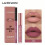 LANGMANNI 2Pcs Lipgloss Lipliner μακράς διαρκείας αδιάβροχο υγρό κραγιόν Makeup Set 1