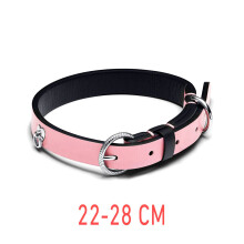 Rosa lederfreies Stoff-Haustierhalsband Stahl-Haustierhalsband Gravierbares Hundeknochen-Haustierhalsband Anhänger Herz Pfote Haustier Set Geschenk