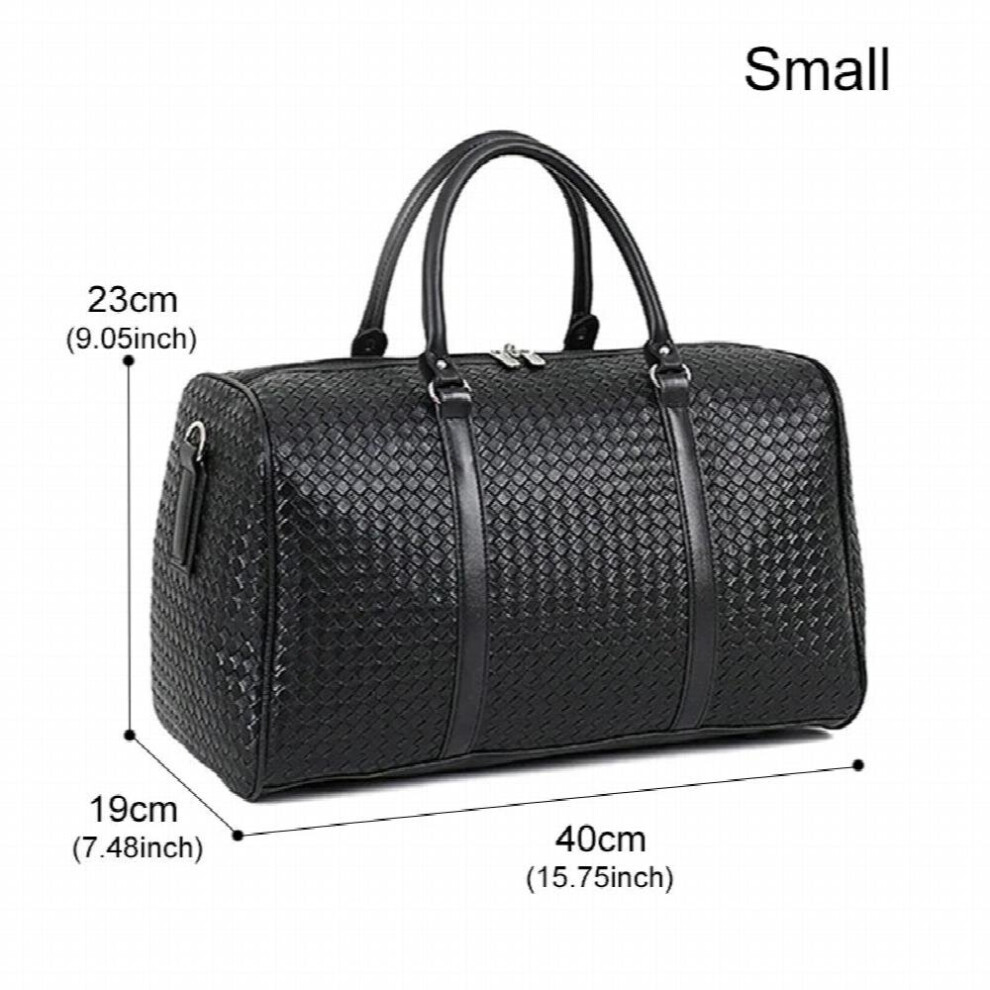 Large Capacity PU Leather Travel Bag Waterproof Tote Luggage Multifunctional Duffle Bags Shoulder For Men