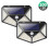 100 Led Solar Lights Tuin Wandlamp Bewegingssensor Waterdicht Buitenlicht 1