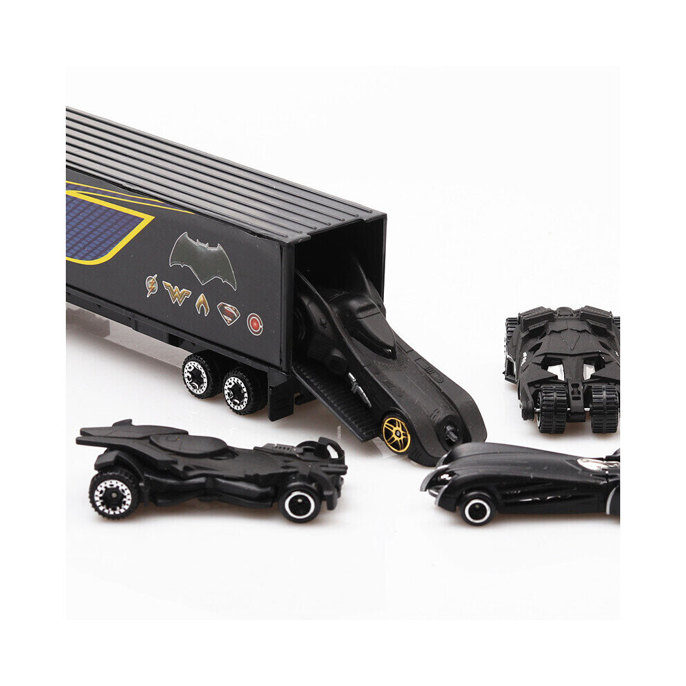 Photos - Toy Car 164 7 Pcslot The Dark Knight Batman Car Toys Model Alloy Diecast Pvc Vehicles