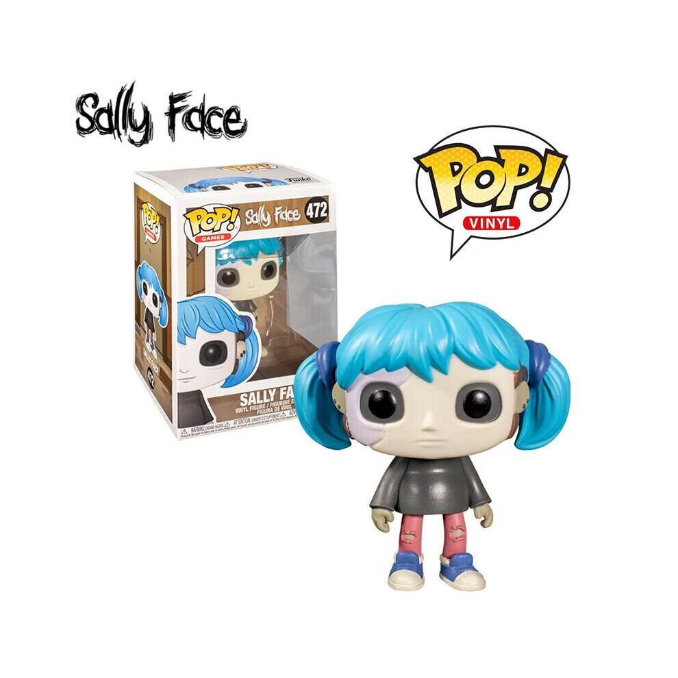 39in Sally Face Figure Toy Cartoon Model Doll Kids Gift Decoration