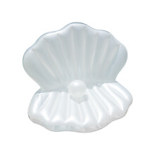 And Adult Childrens Oversized White Shell Floating Drainage Toy Swimming