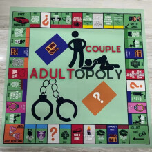 Paar Erwachsene Opoly Brettspiel Datum Nacht Ideen Gespräch Intimität Deck Karten