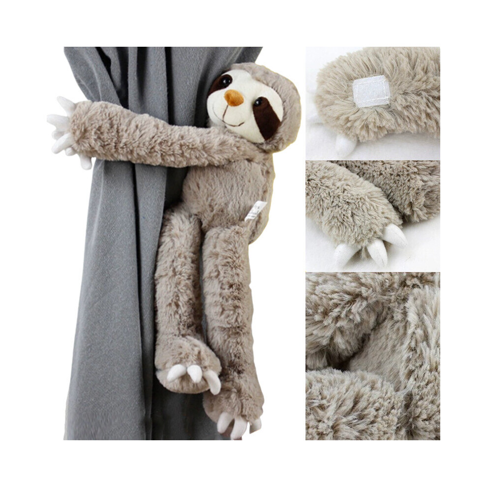Curtain Buckle Lace Plush Sloth Toy Lazy Man Paste Room  Decoration