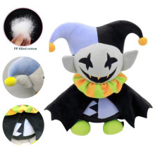 Deltarune Jevil Giocattolo di peluche Joker Bambola di peluche per bambini Regalo di compleanno Xmas da collezione