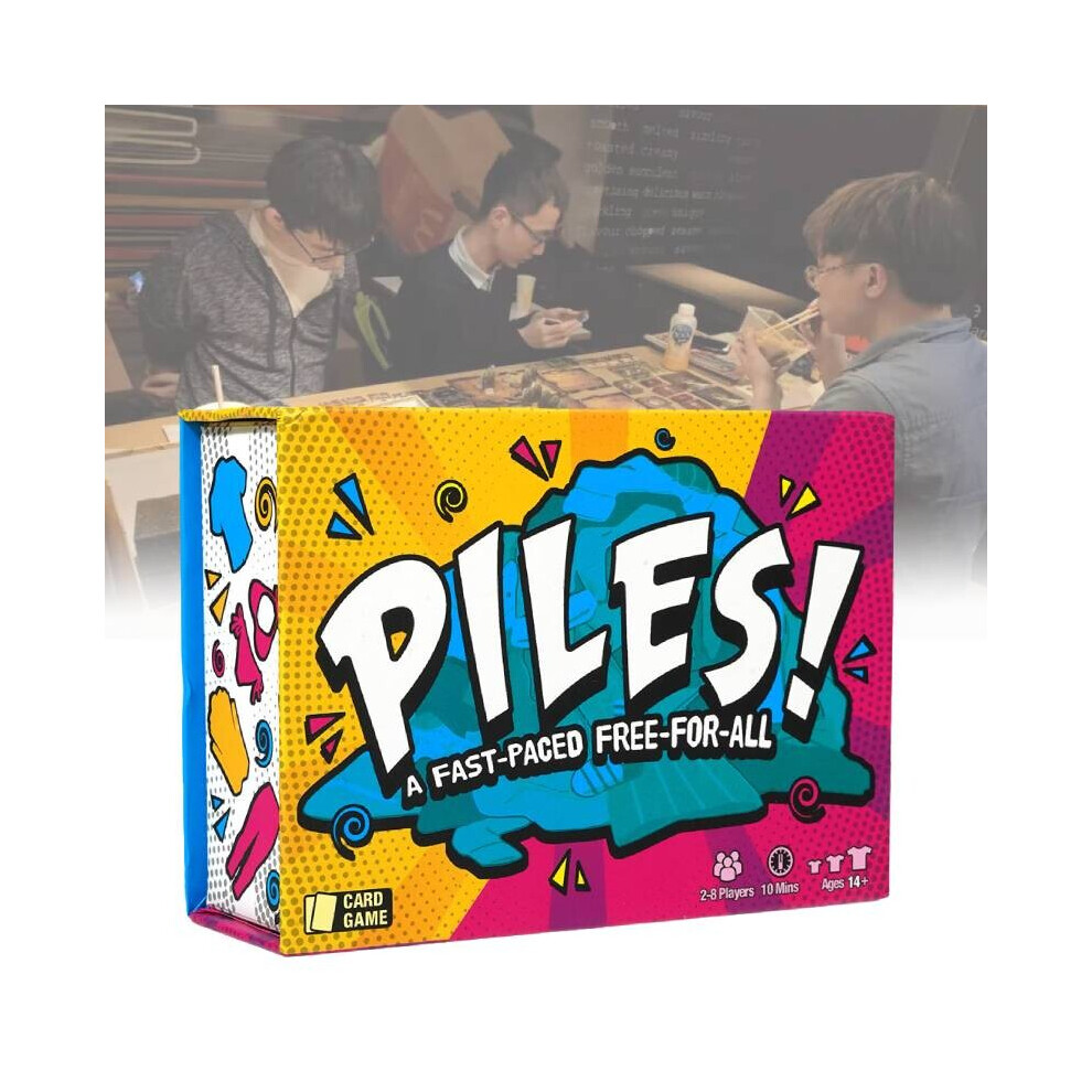 Fast For Paced Free For All Piles Kartenspiele Familie Kinder Brettspiel Party Geschenk-image