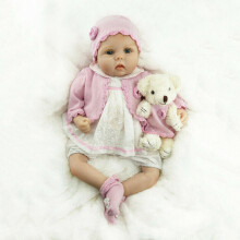 Real Life 22" Baby Dolls Soft Vinyl Reborn Lifelike Newborn Realistic