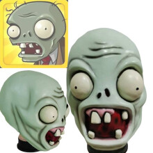 Zombies Plants Vs Pvz Maske Latex Halloween Prop Cosplay Zubehör Kopfbedeckung